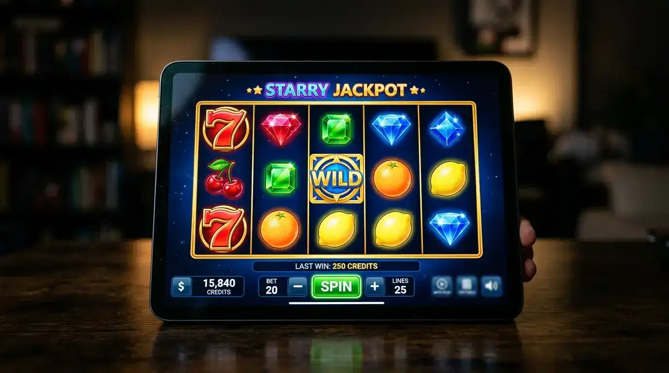 Chumba Casino slot games library interface overview