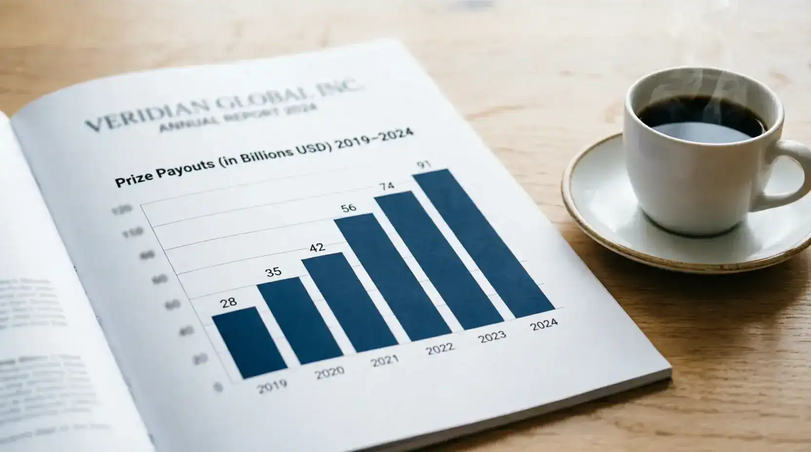 VGW Chumba payout history financial documentation report