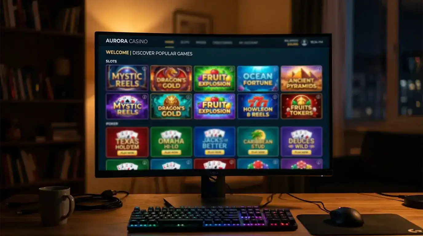 McLuck Casino game library video poker slots curated selection 2026