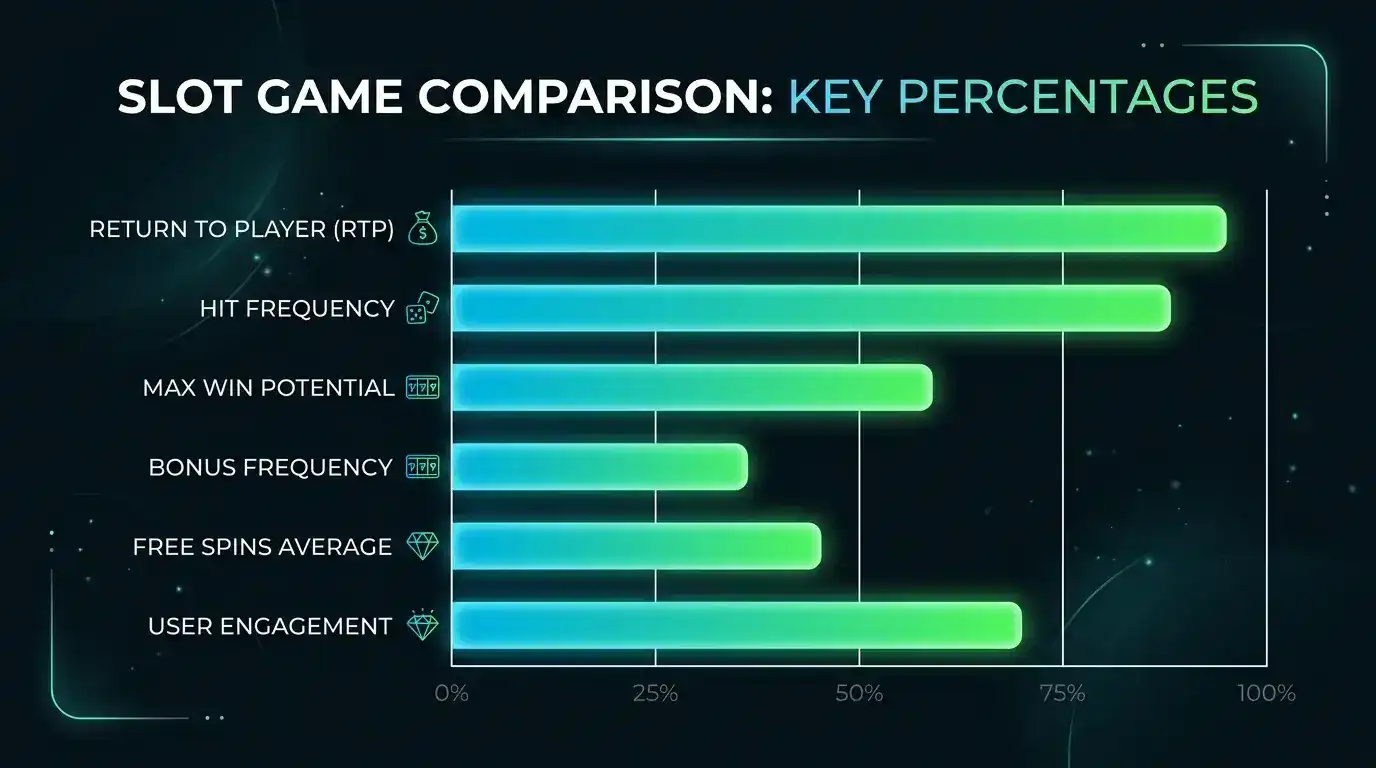 Slot RTP percentage transparency comparison sweepstakes casino