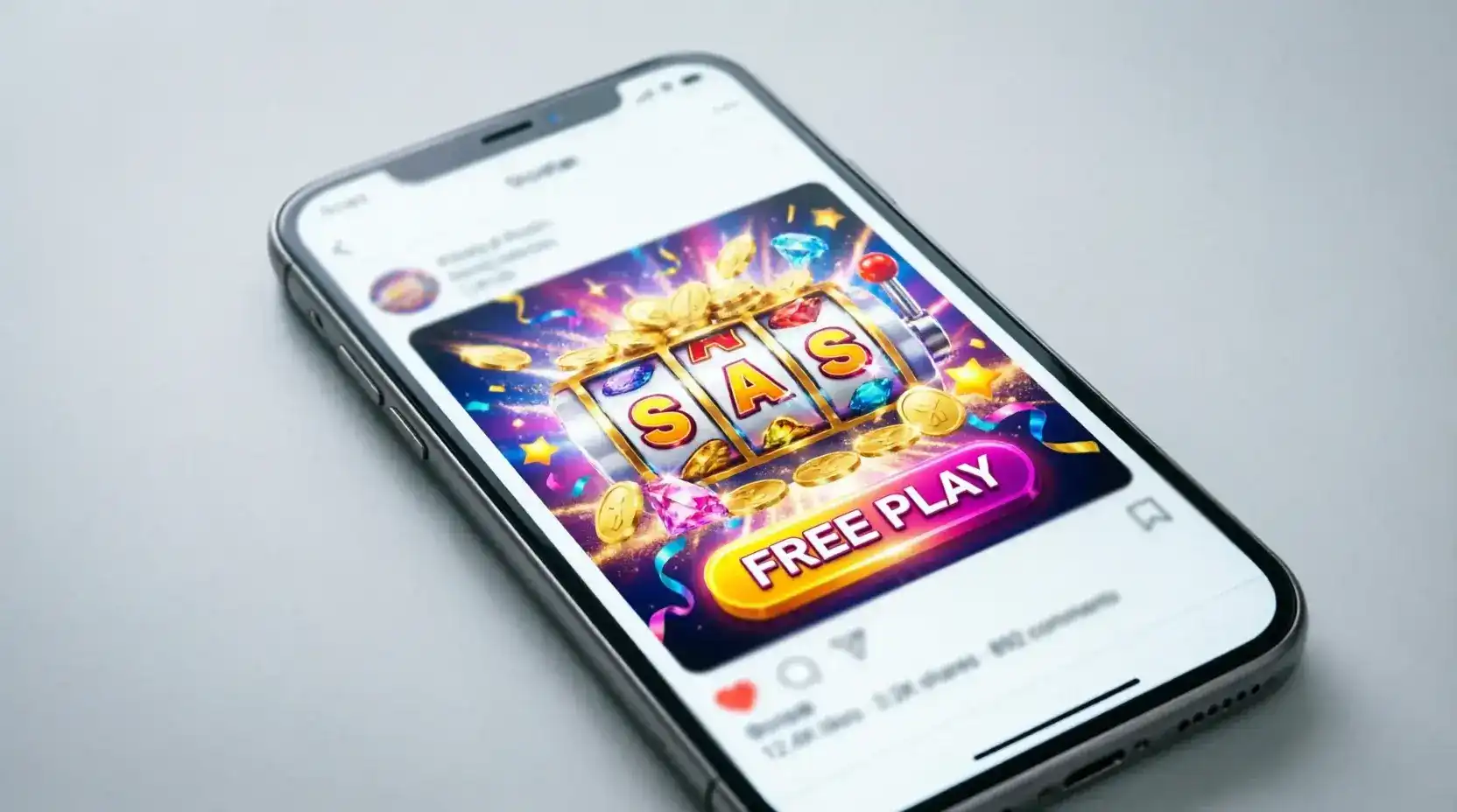 Sweepstakes casino social media advertising Meta Facebook targeting