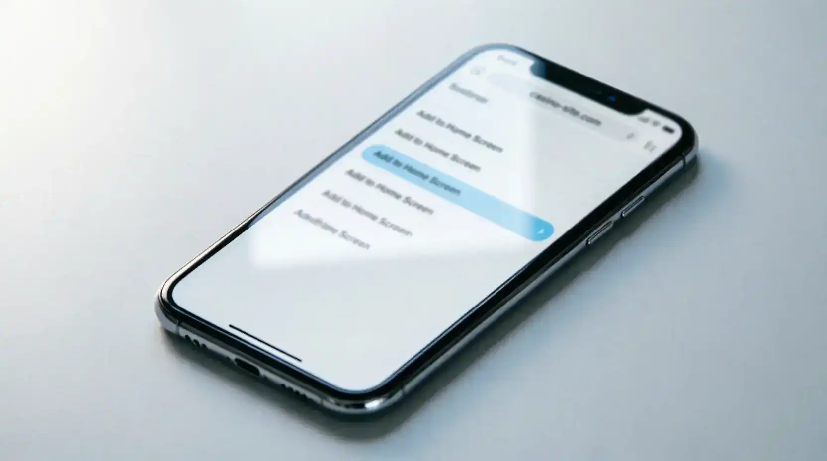 iOS Safari add to home screen option for sweepstakes casino