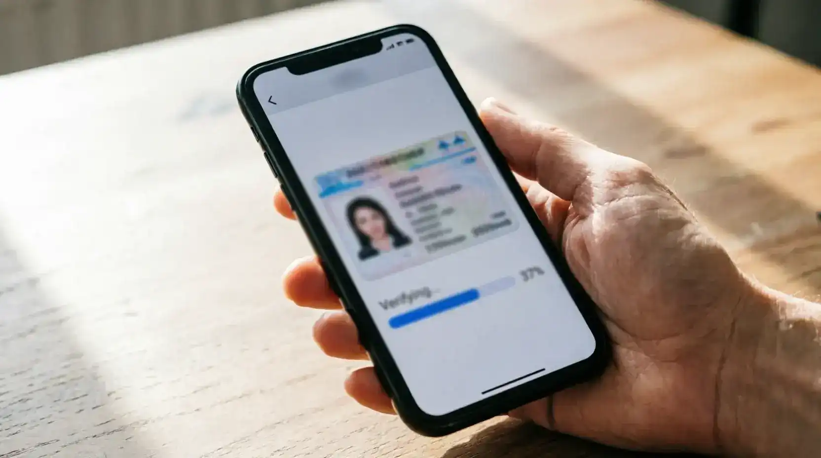 Identity document upload for sweepstakes casino KYC verification