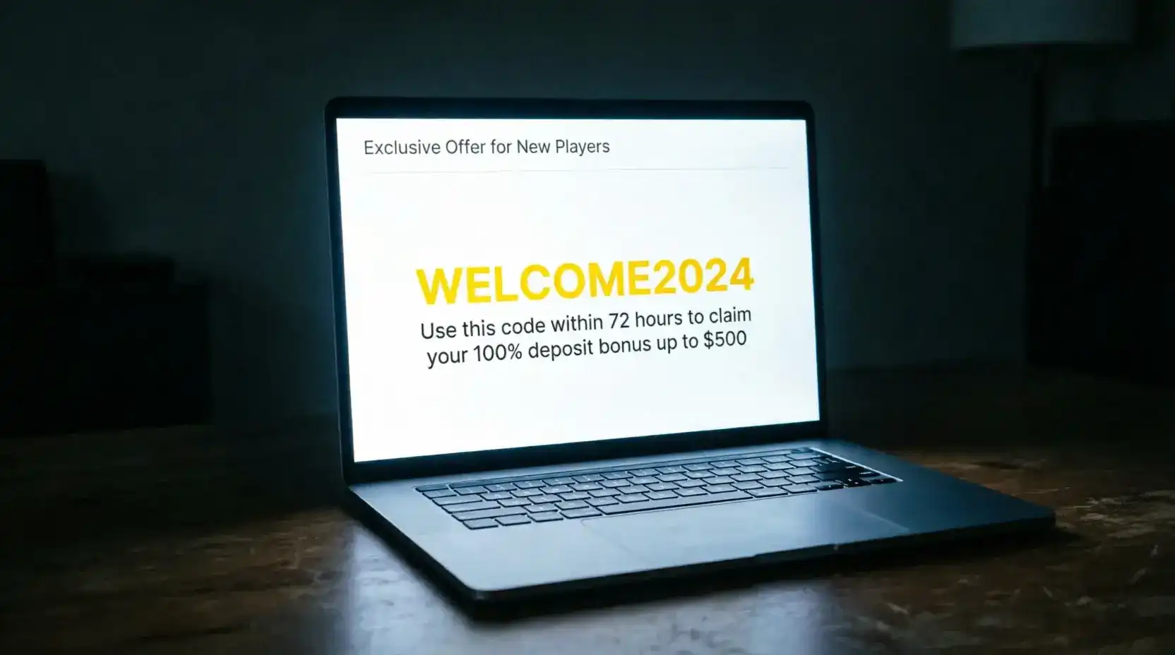 Sweepstakes casino promo code shared on social media post