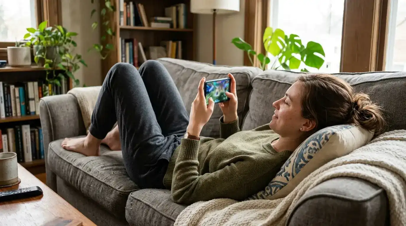 Sweepstakes casino mobile first users young adults smartphone gaming habit